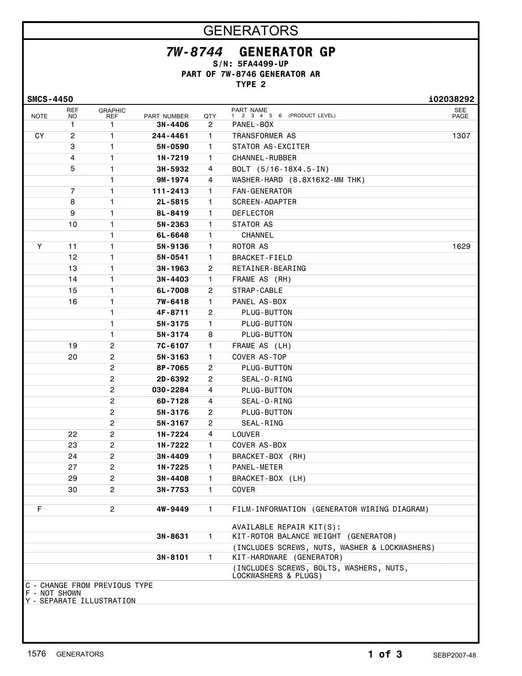 244-4461 - TRANSFORMER AS