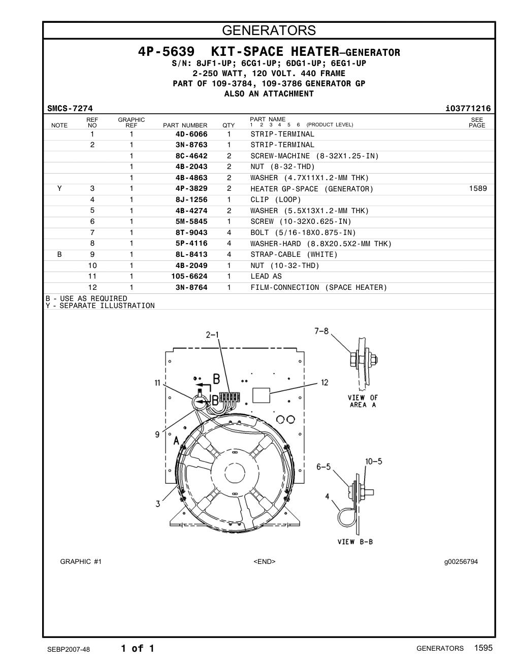 8C-4642 SCREW-MACHINE (8-32X1.25-IN) CAT parts manual diagram