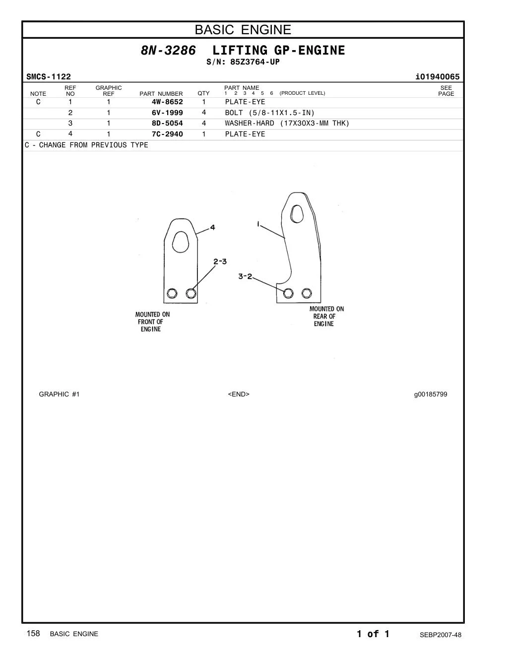 7C-2940 - PLATE-EYE