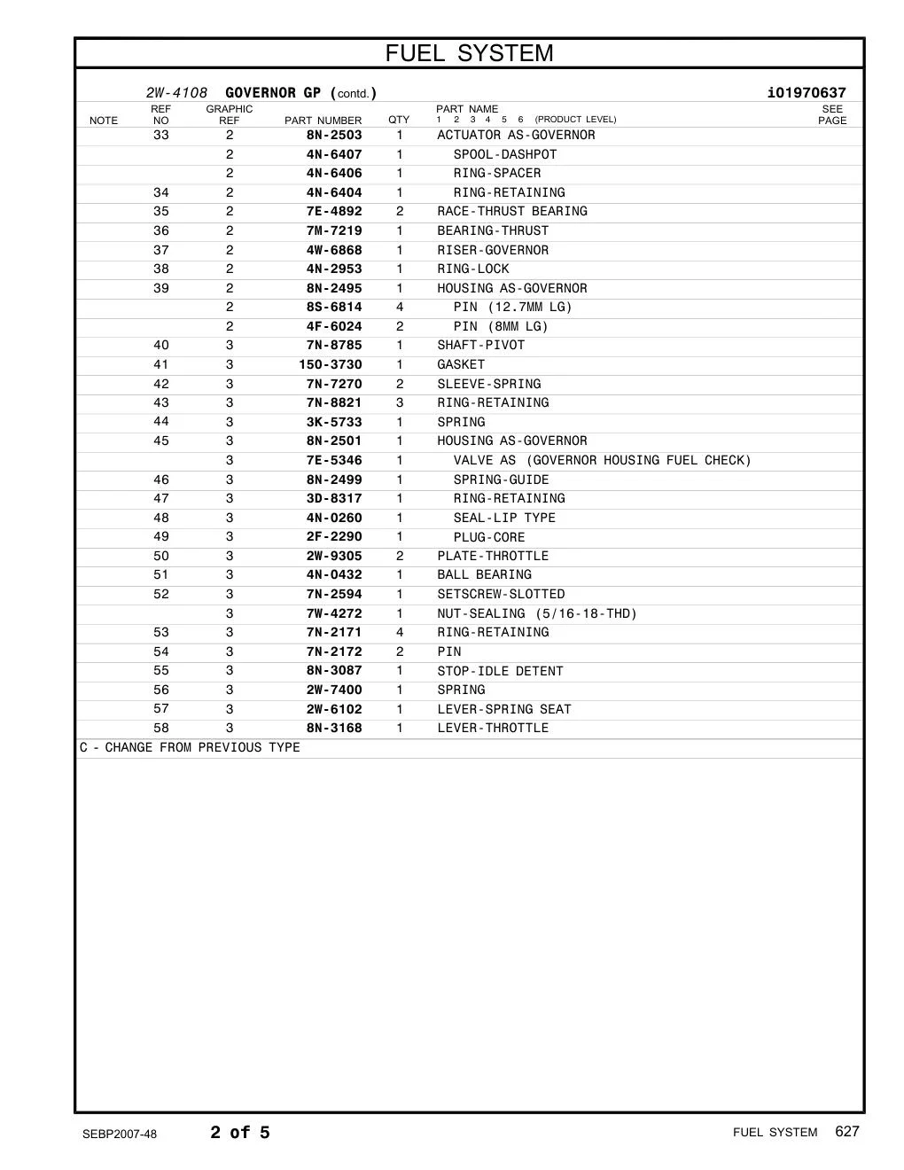 150-3730 GASKET CAT parts manual diagram