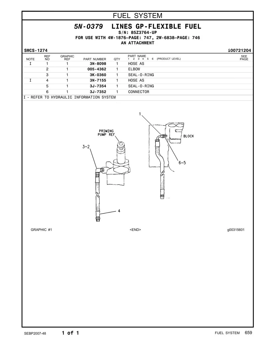 3N-7155 - HOSE AS