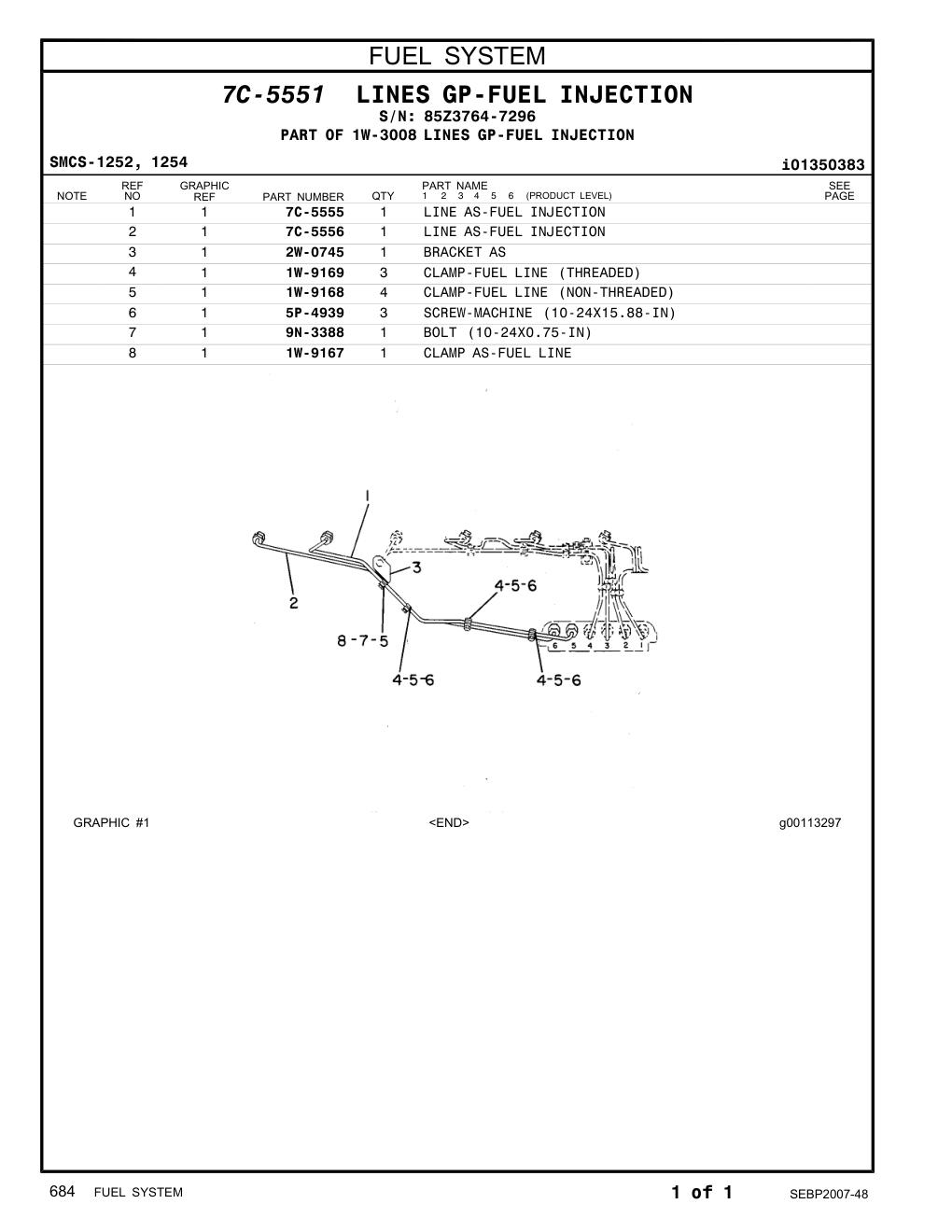7C-5556 - LINE AS-FUEL INJECTION