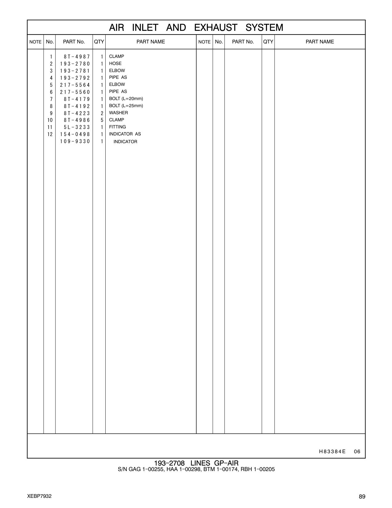 217-5560 PIPE AS CAT parts manual diagram