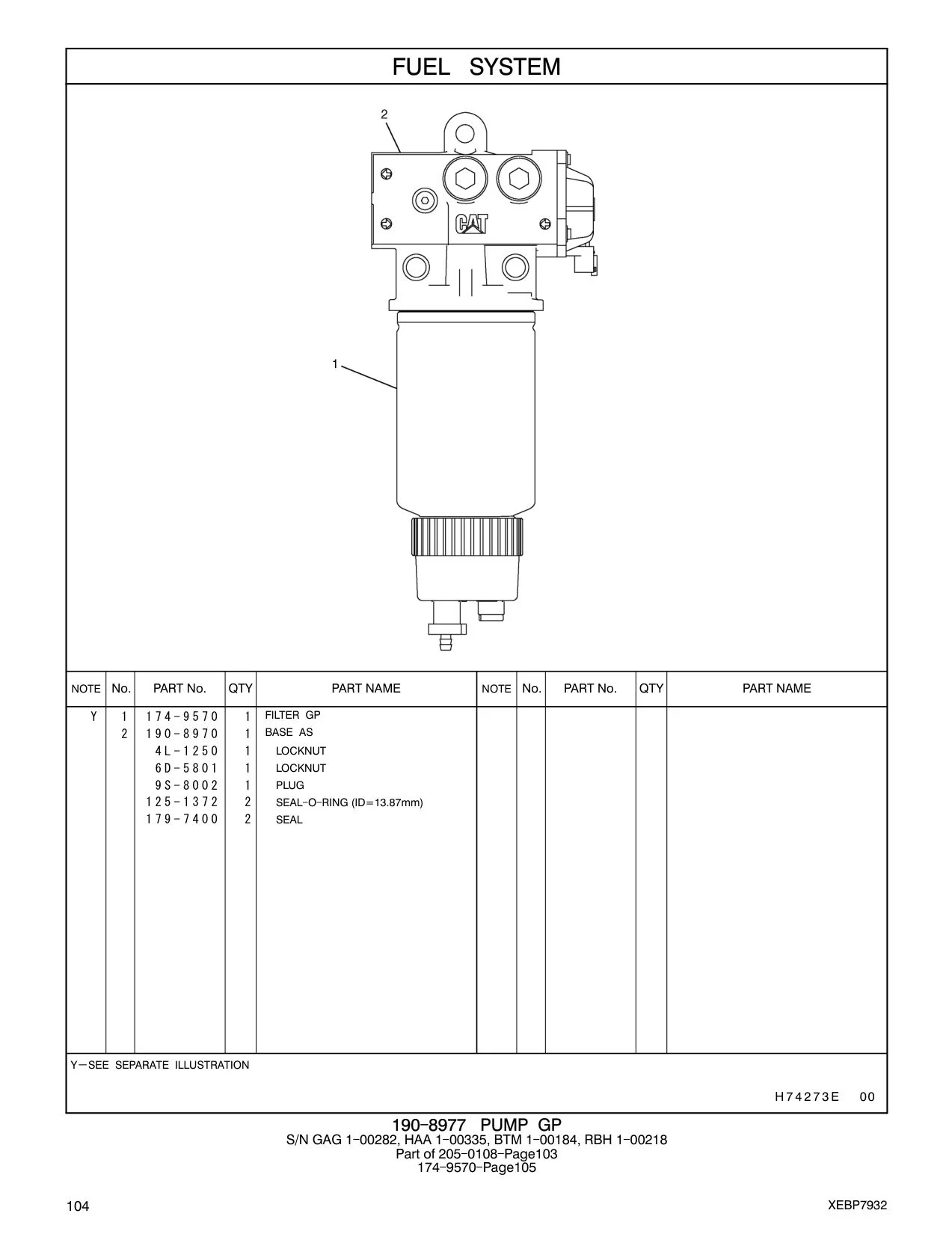 6D-5801 - LOCKNUT