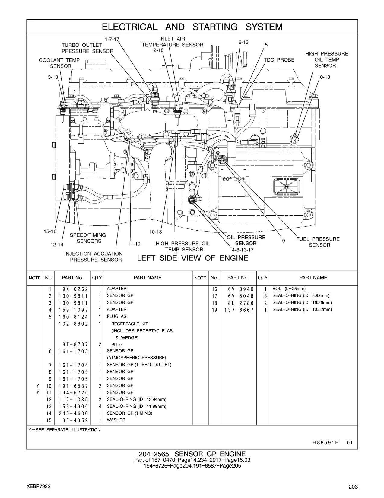 160-8124 PLUG AS CAT parts manual diagram
