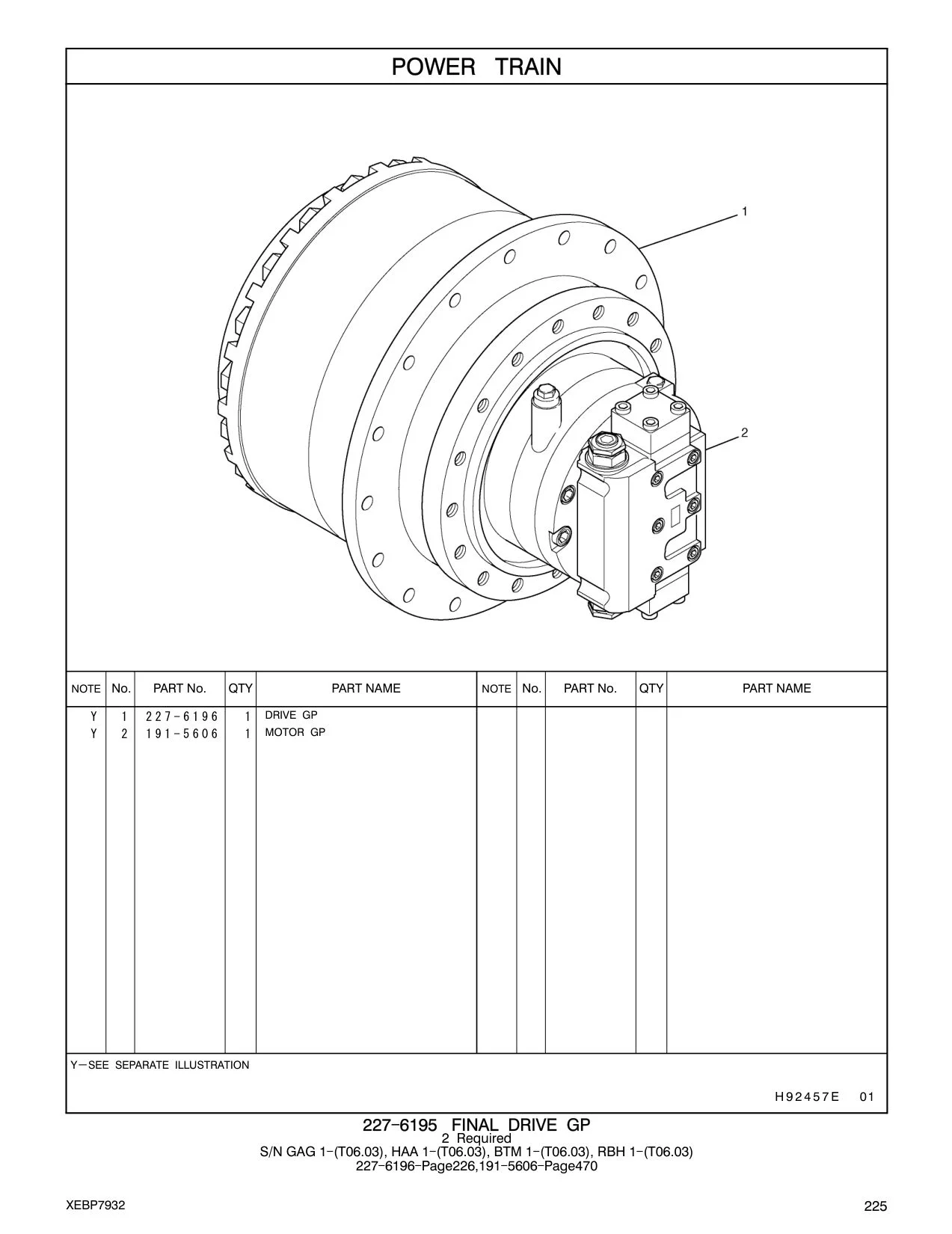 191-5606 - MOTOR GP