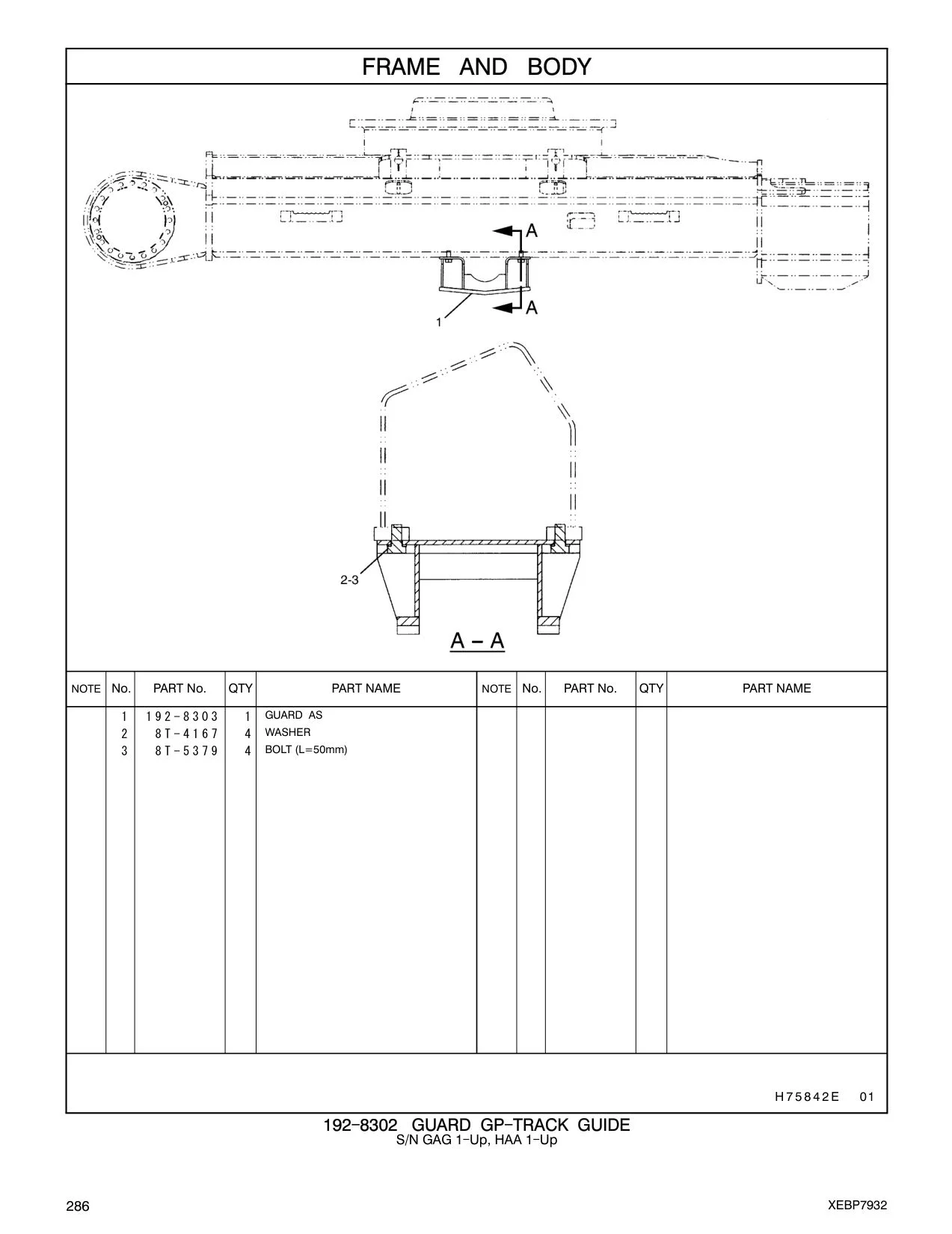 8T-5379 - BOLT (L=50mm)