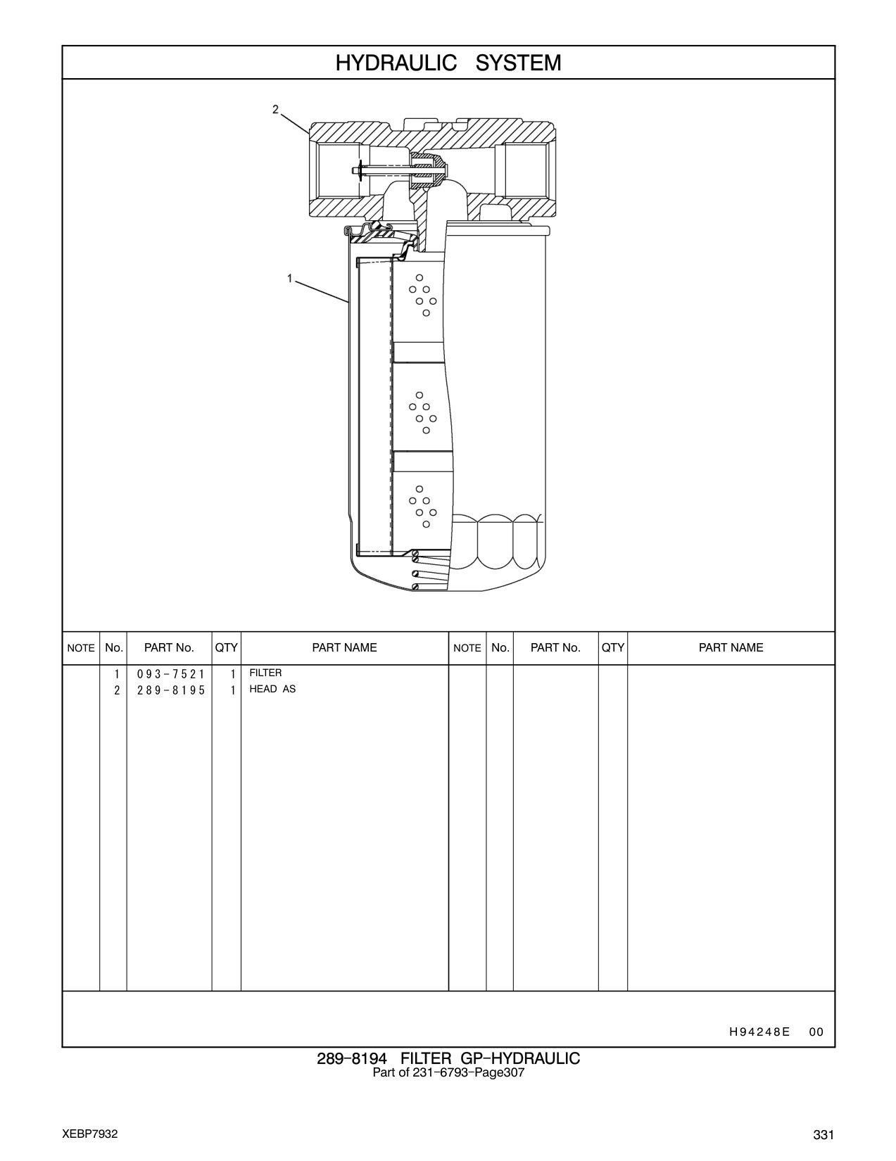 093-7521 - FILTER
