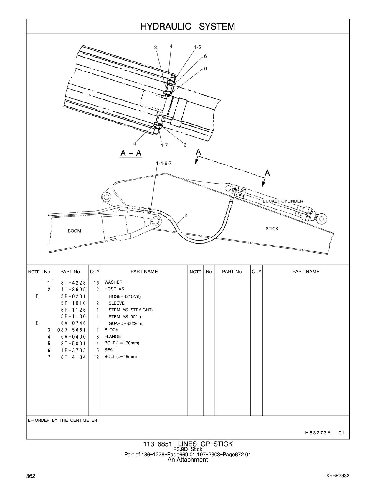 087-5661 BLOCK CAT parts manual diagram