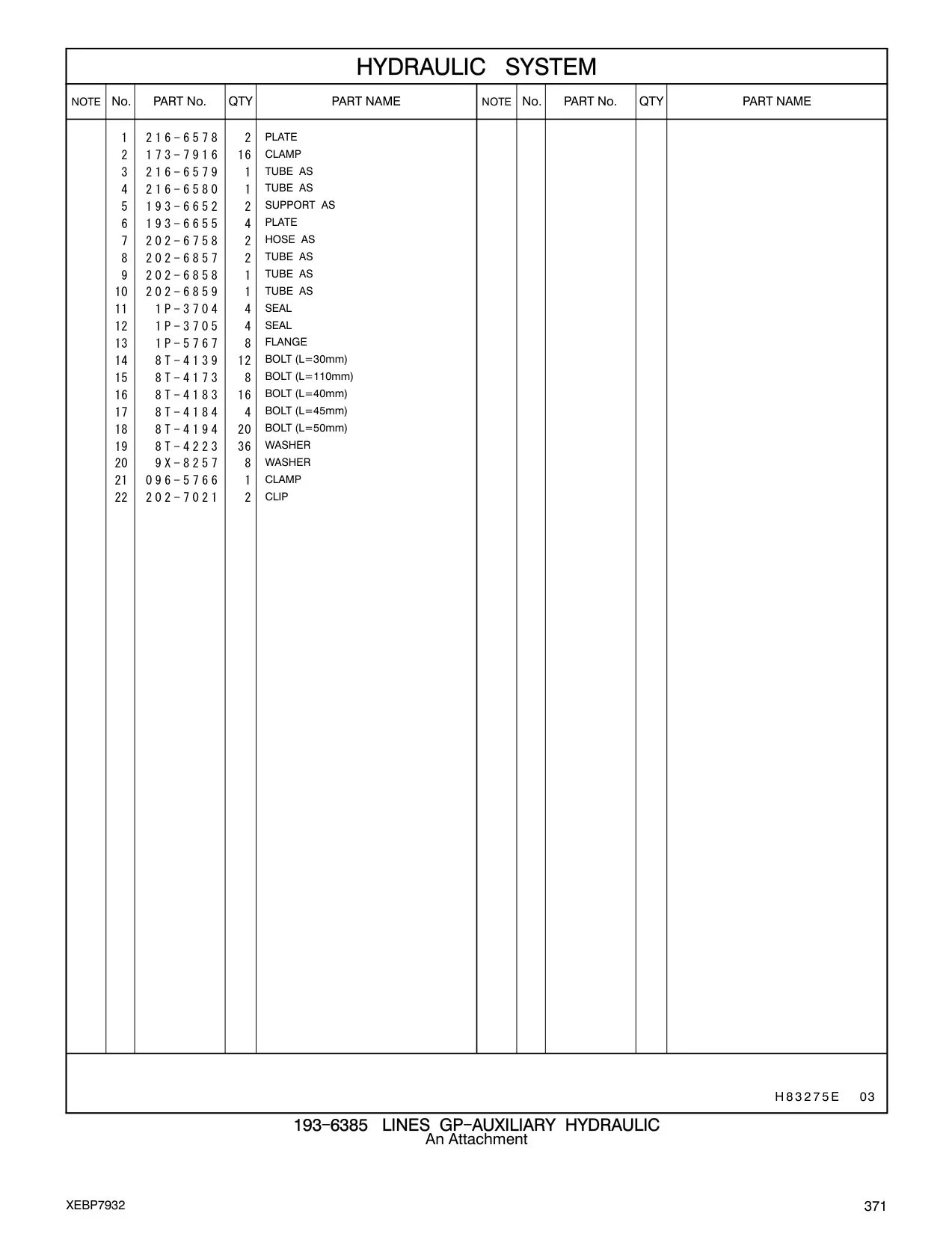 202-6859 TUBE AS CAT parts manual diagram
