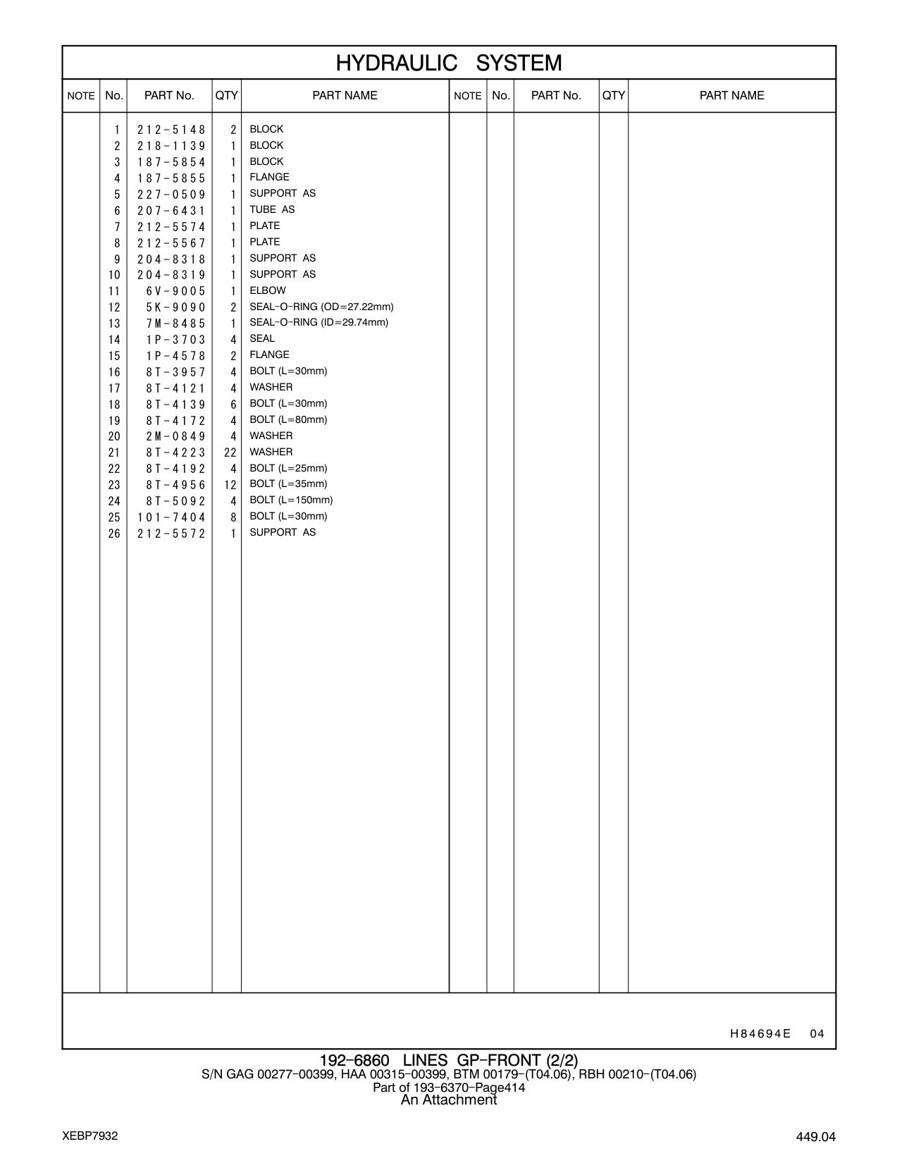 227-0509 SUPPORT AS CAT parts manual diagram