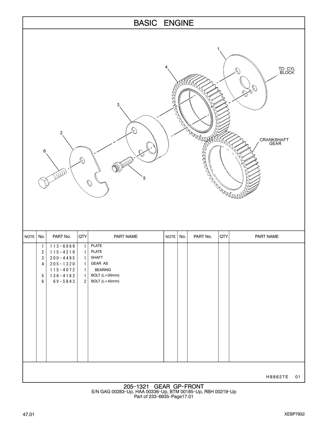 115-4072 - BEARING