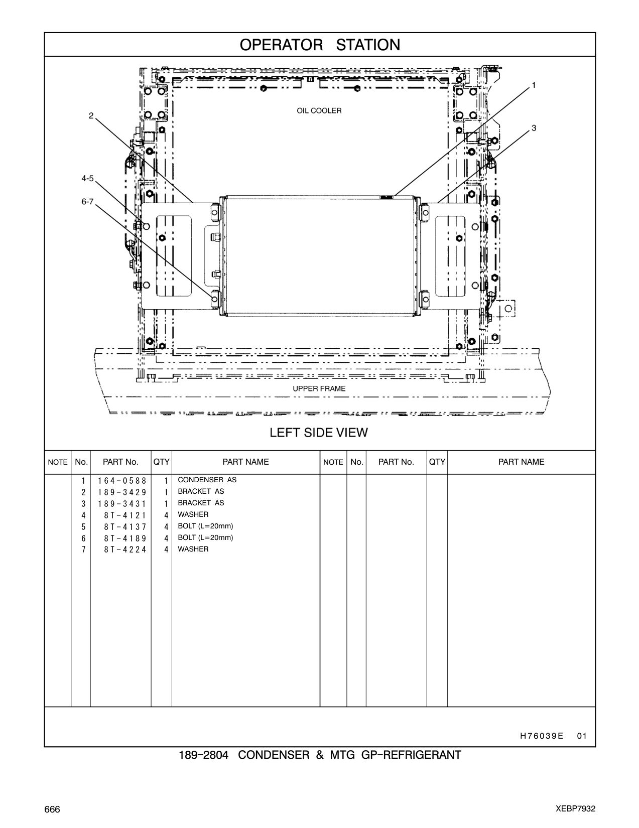 189-3429 BRACKET AS CAT parts manual diagram