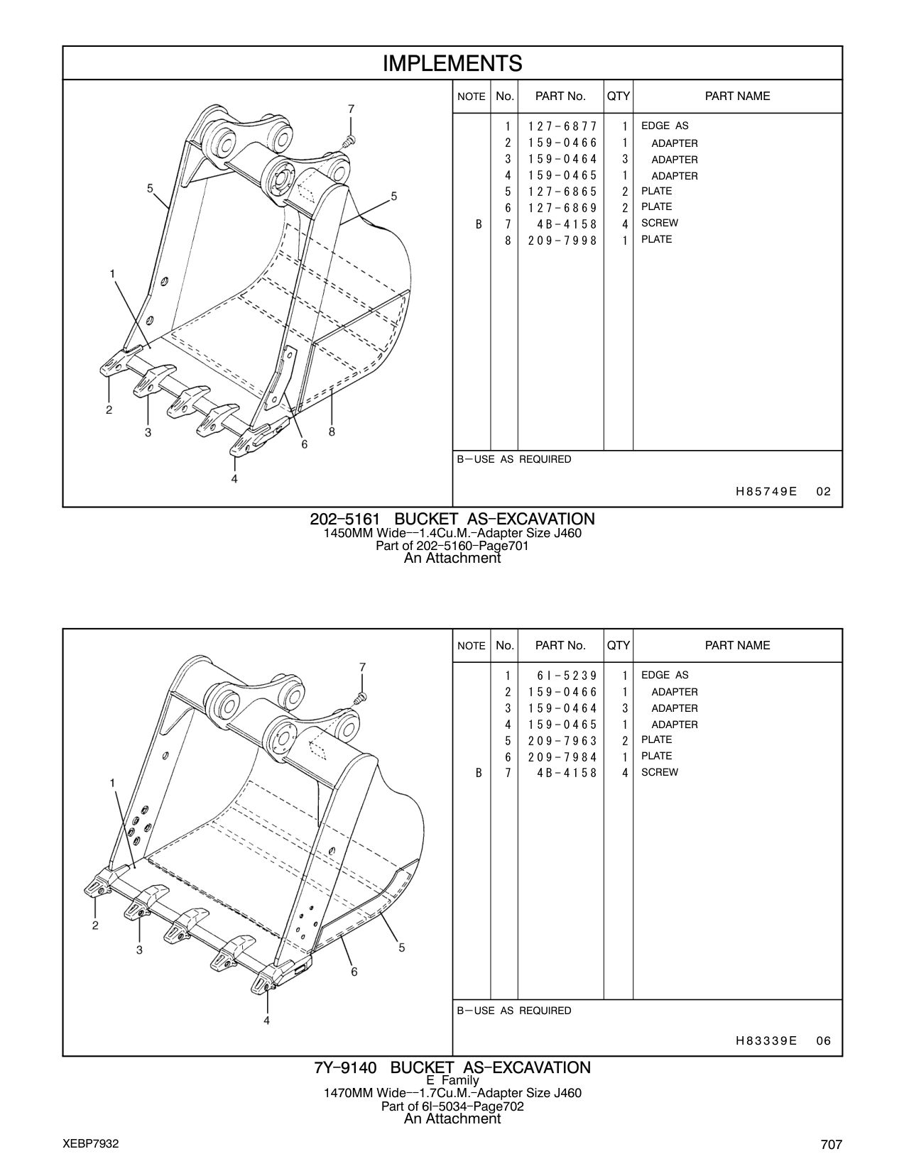 209-7984 PLATE CAT parts manual diagram