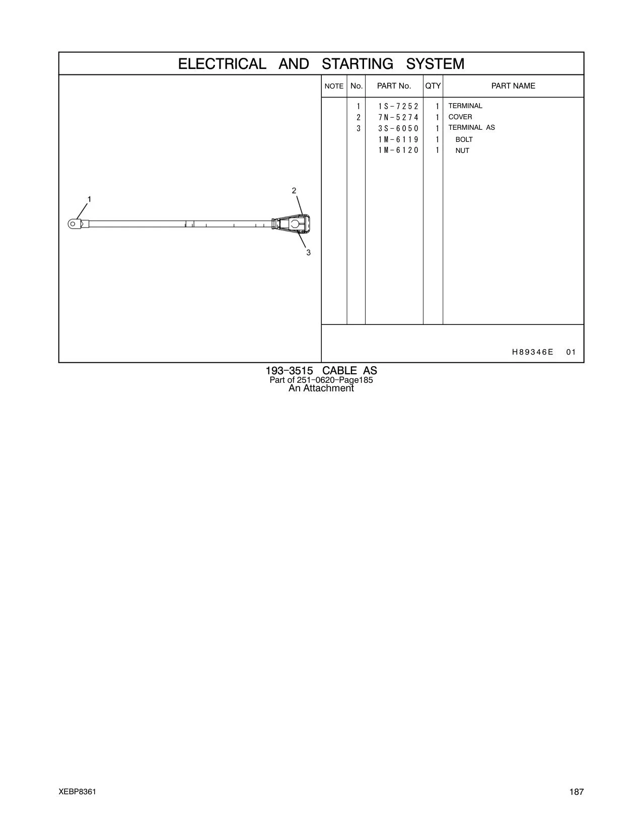 1M-6119 - BOLT