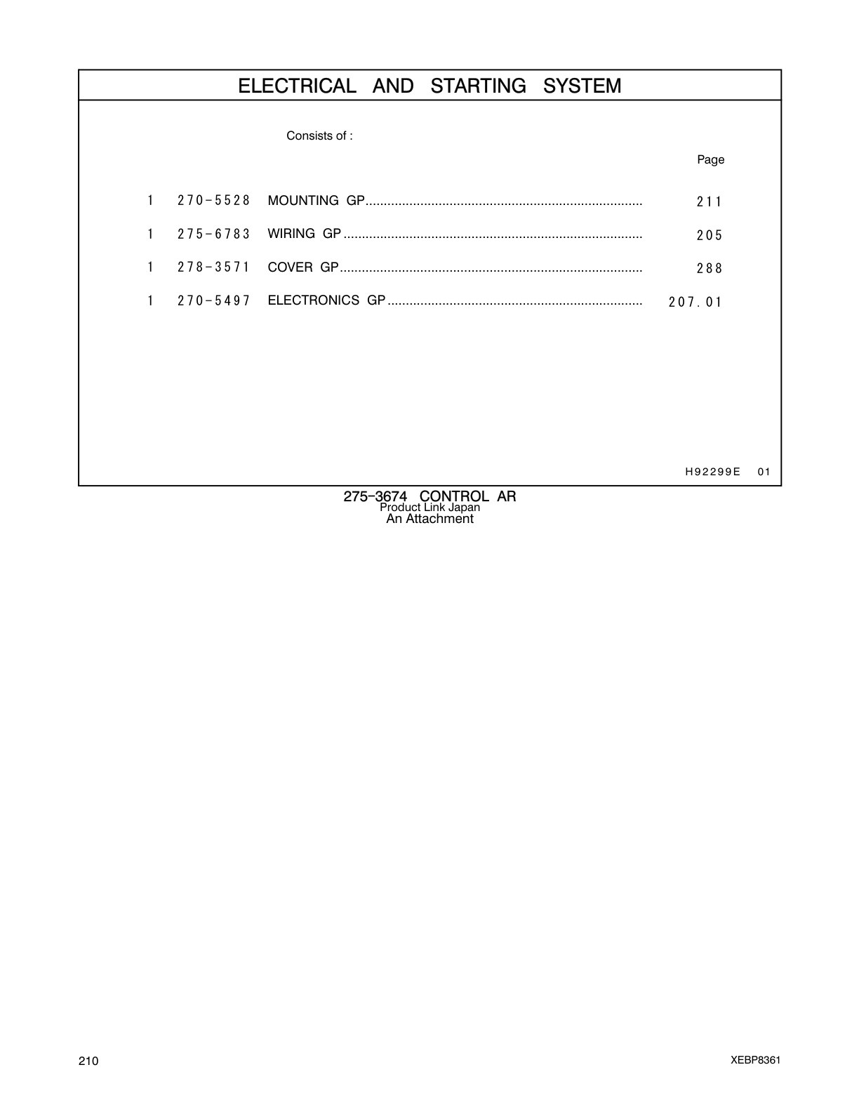 270-5528 - MOUNTING GP