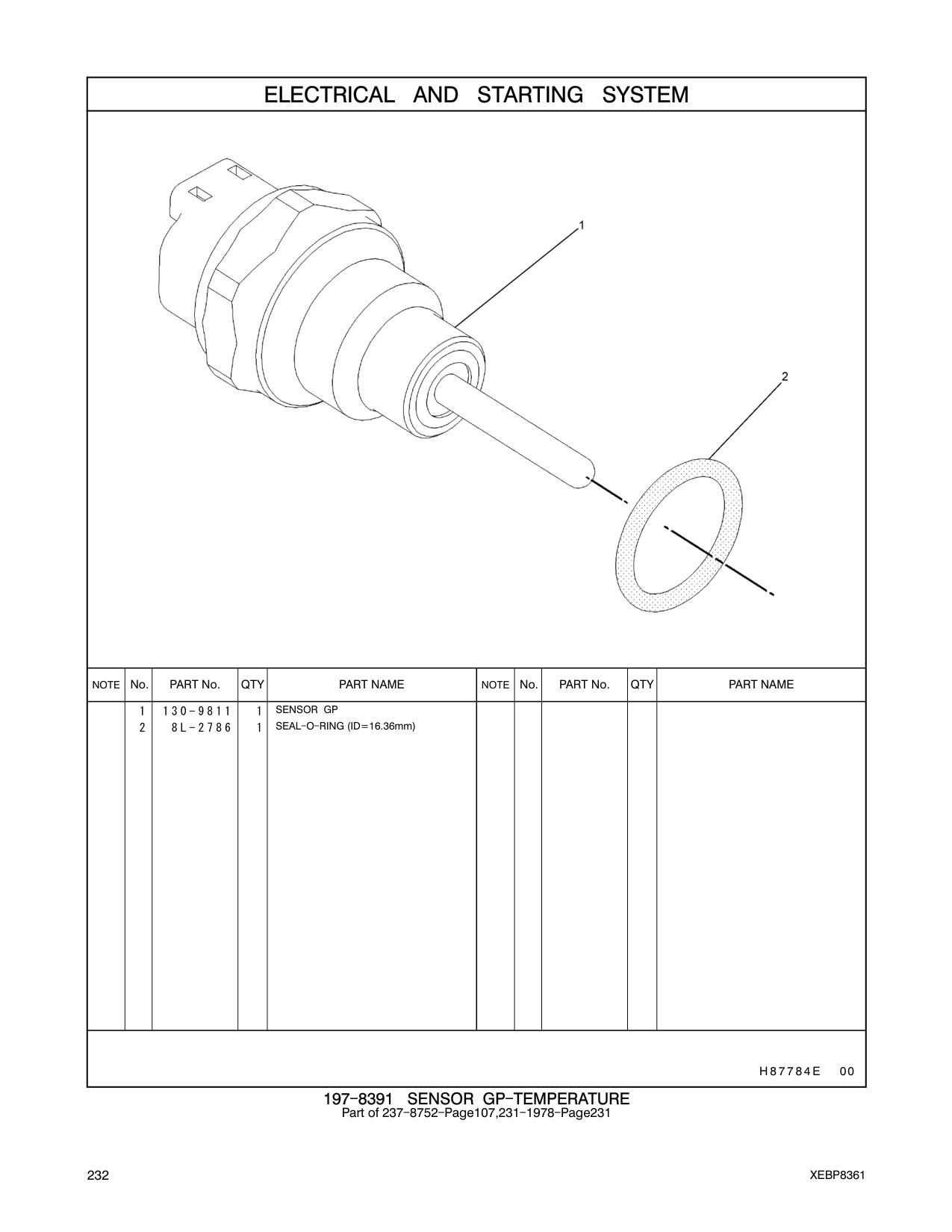 130-9811 - SENSOR GP