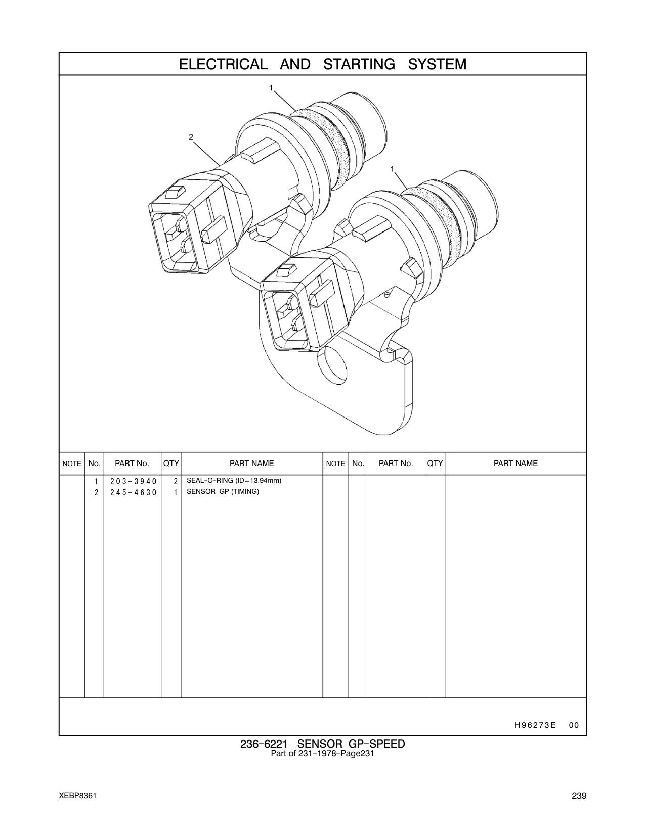 203-3940 - SEAL-O-RING