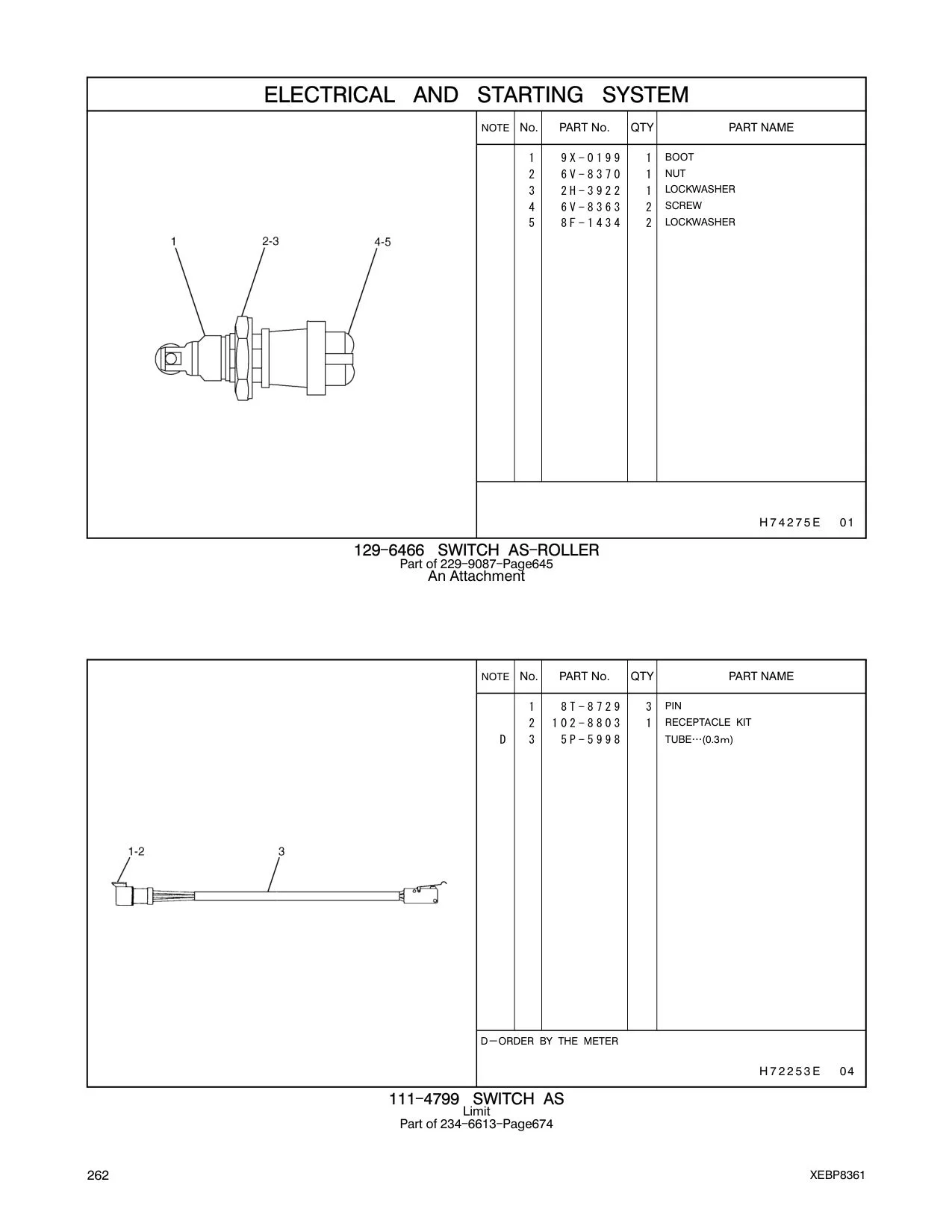5P-5998 - TUBE (0.3 ) H 7 2 2 5 3 E 04