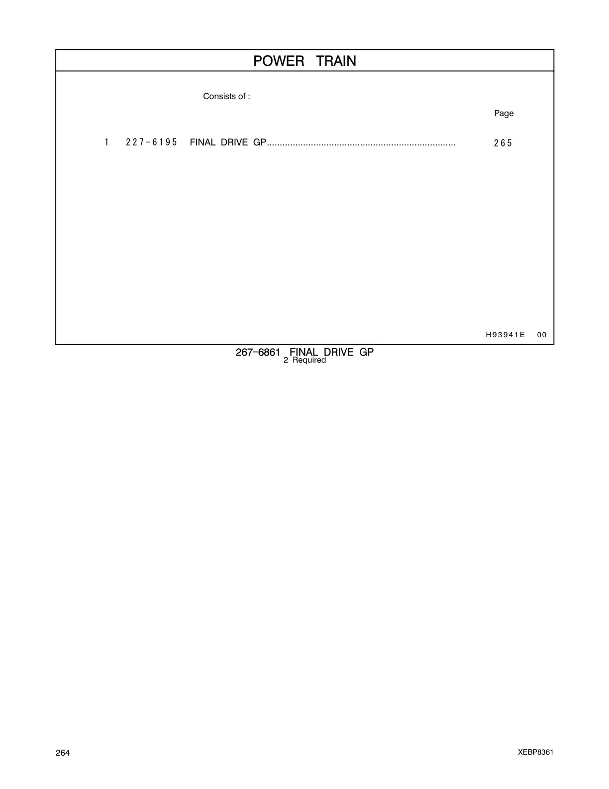 1227-6195 - FINAL DRIVE GP.........................................................................