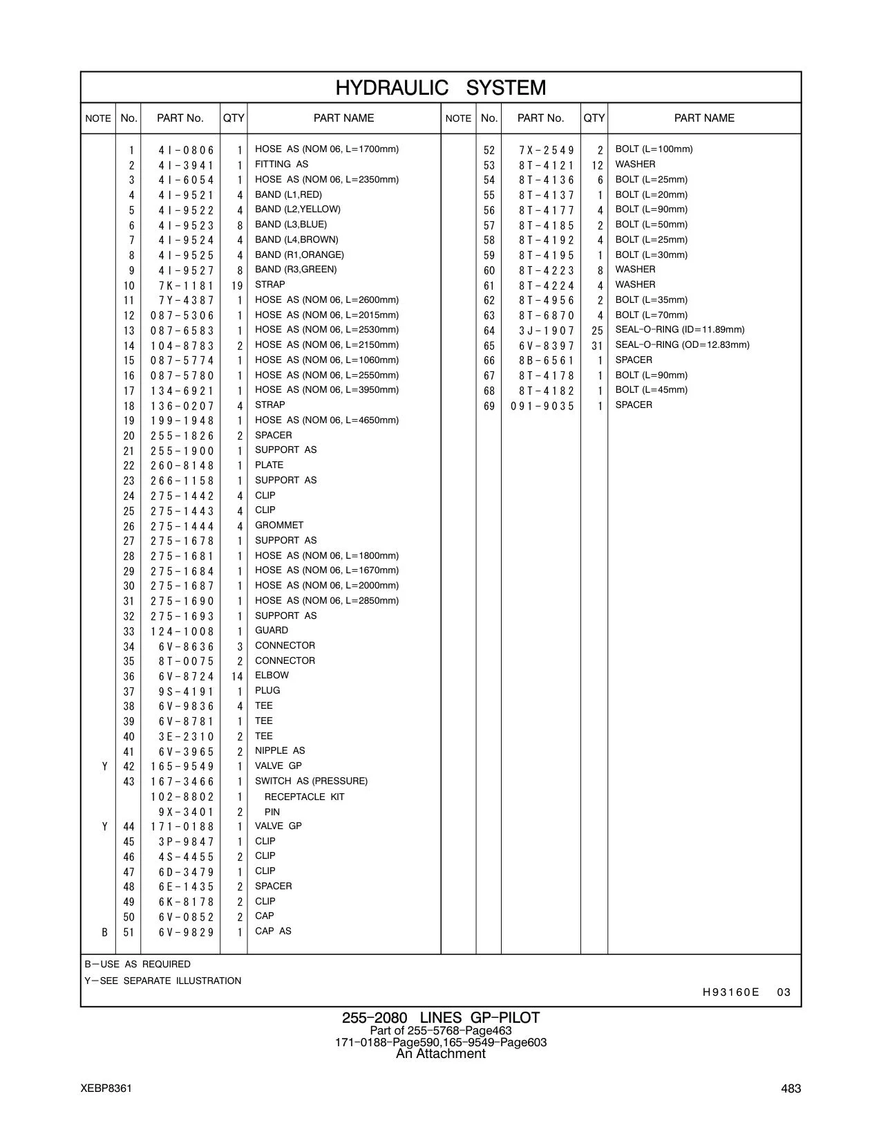 260-8148 PLATE CAT parts manual diagram