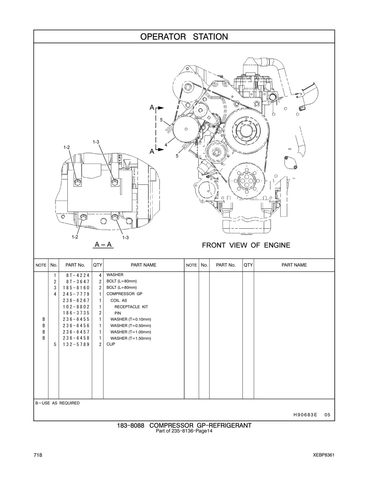 236-6456 - WASHER (T=0.50mm)