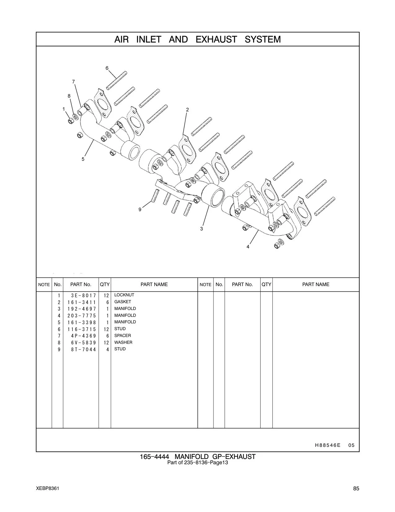 161-3411 - GASKET
