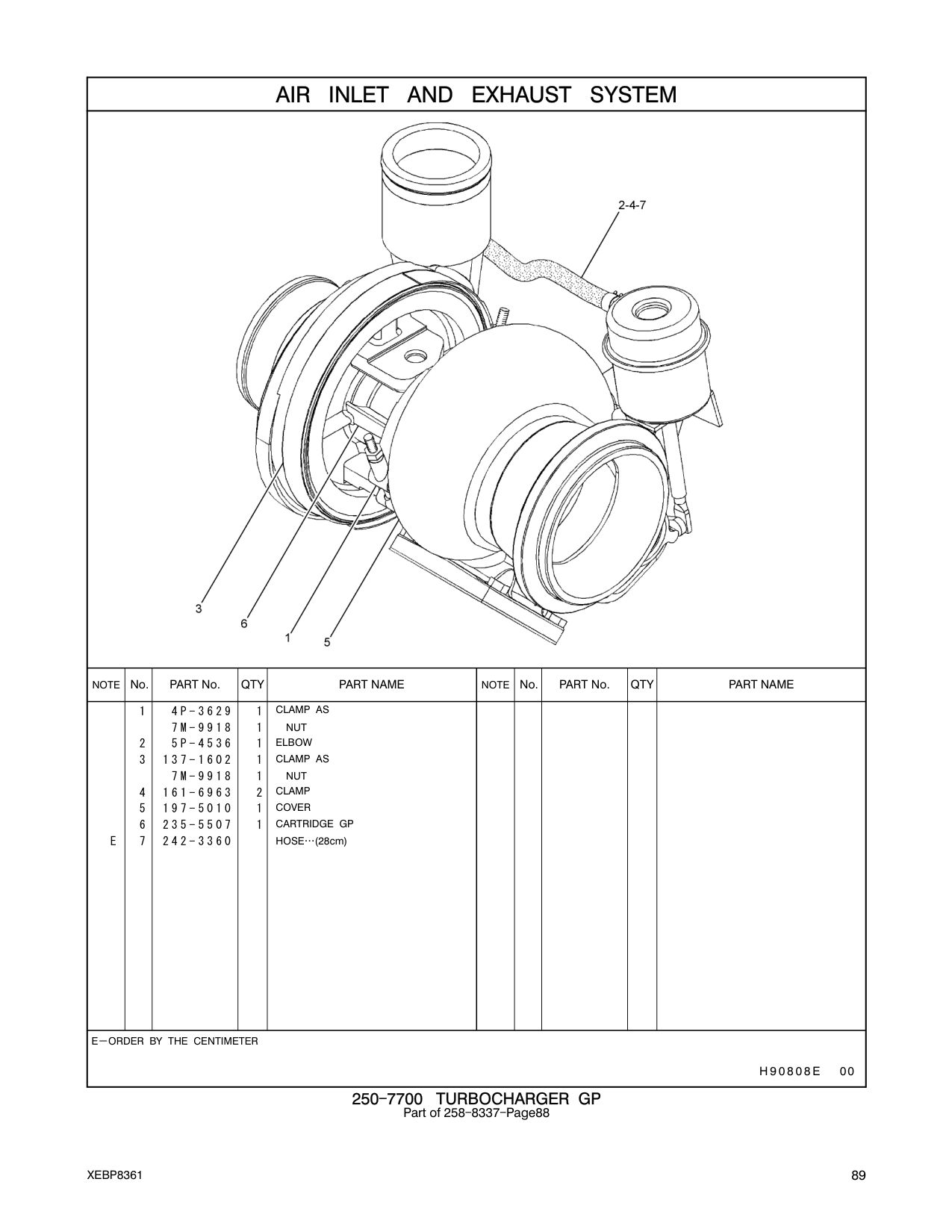 197-5010 COVER CAT parts manual diagram