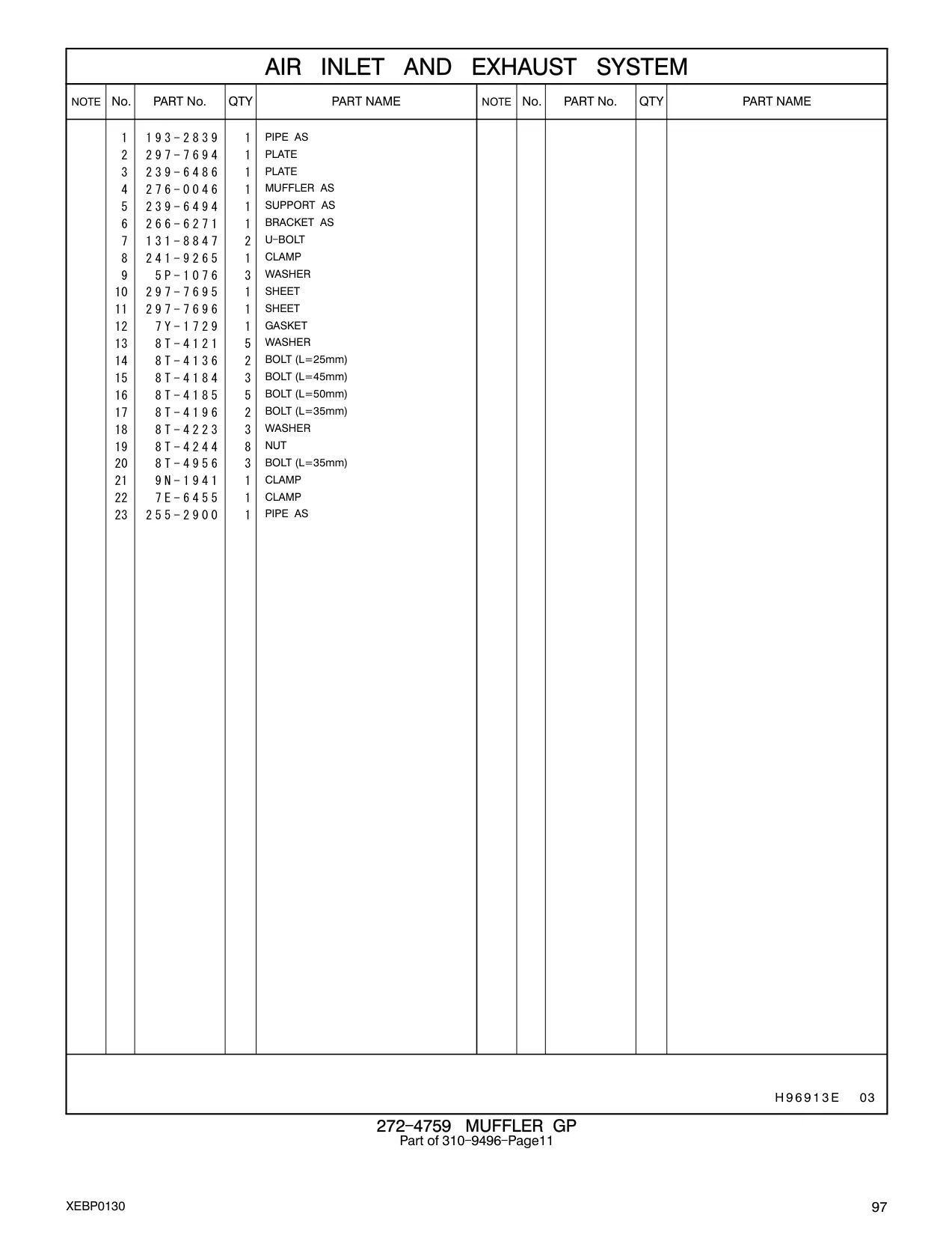241-9265 - CLAMP