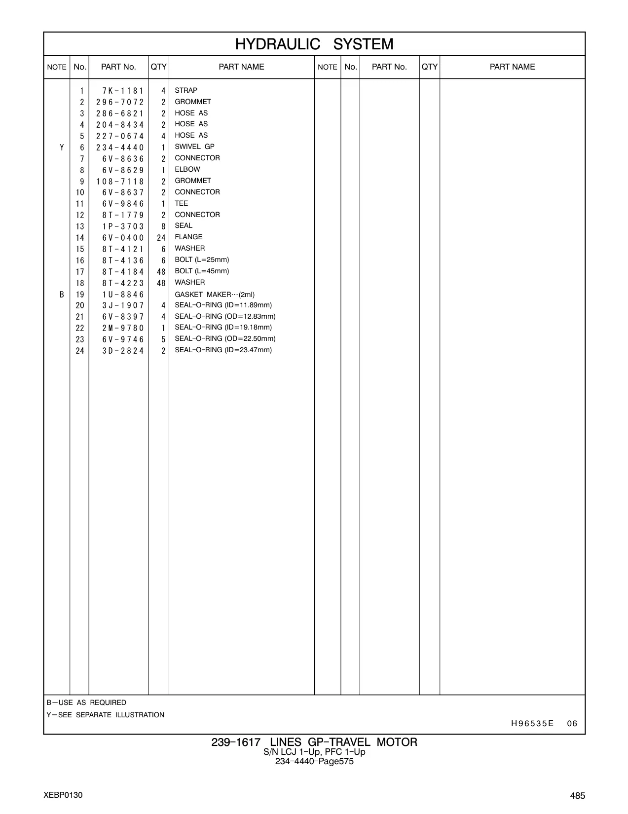 296-7072 - GROMMET
