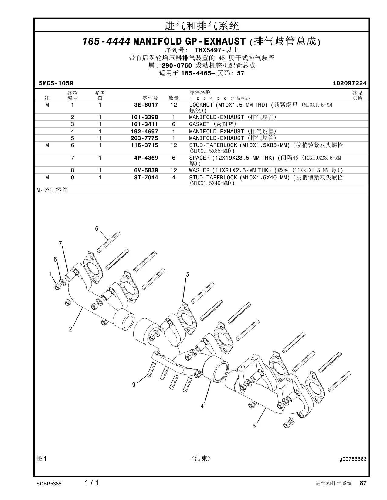 3E-8017 - LOCKNUT (M10X1.5-MM THD)