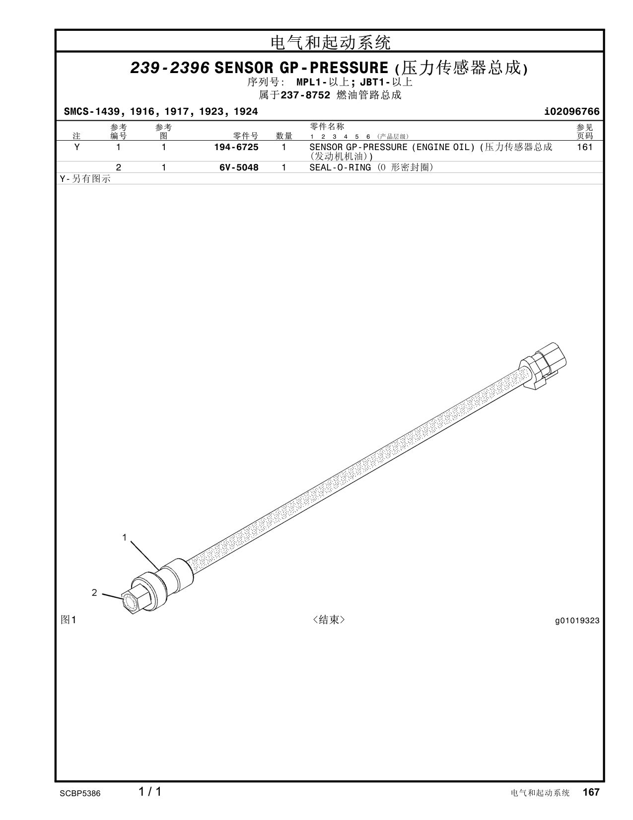 194-6725 - SENSOR GP