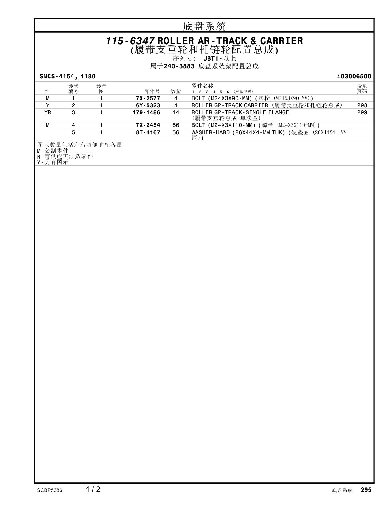 6Y-5323 - ROLLER GP