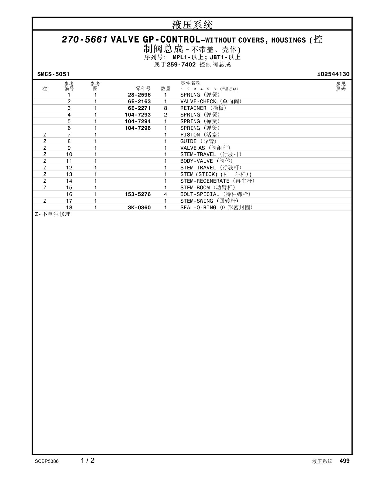 2S-2596 - SPRING
