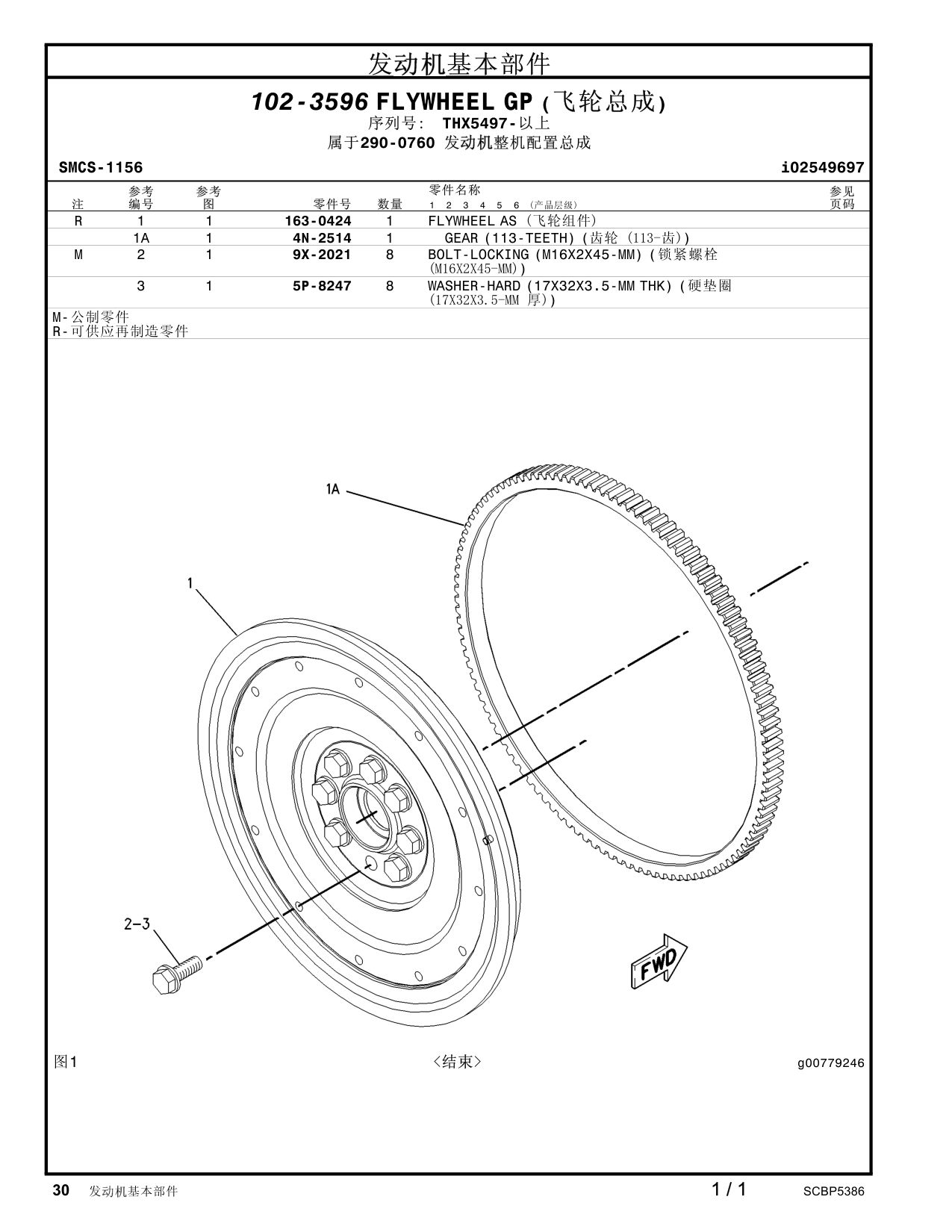 5P-8247 - WASHER-HARD (17X32X3.5-MM THK)