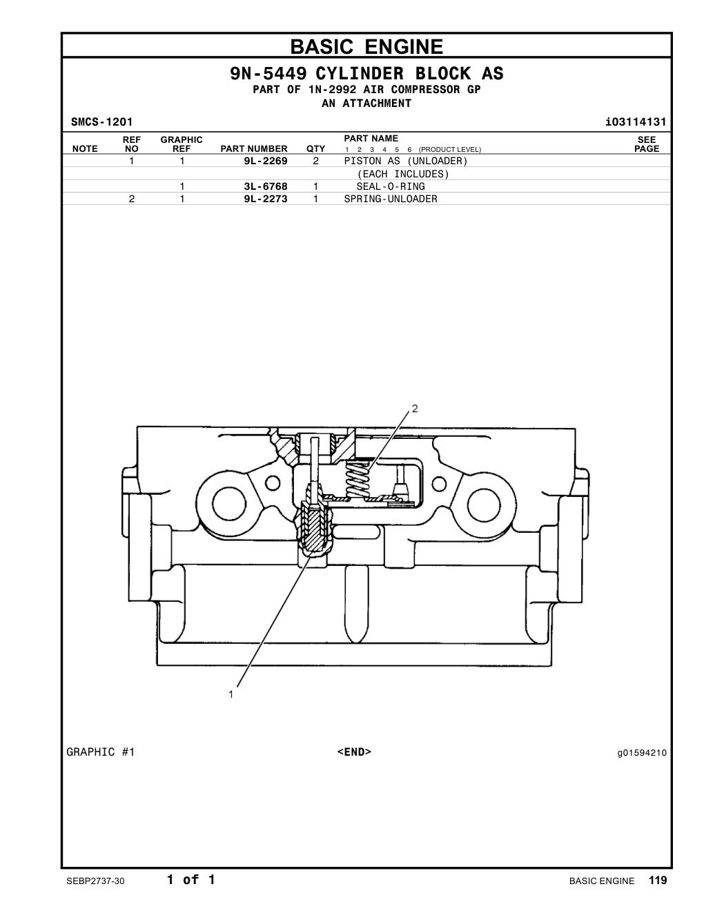3L-6768 SEAL-O-RING CAT parts manual diagram