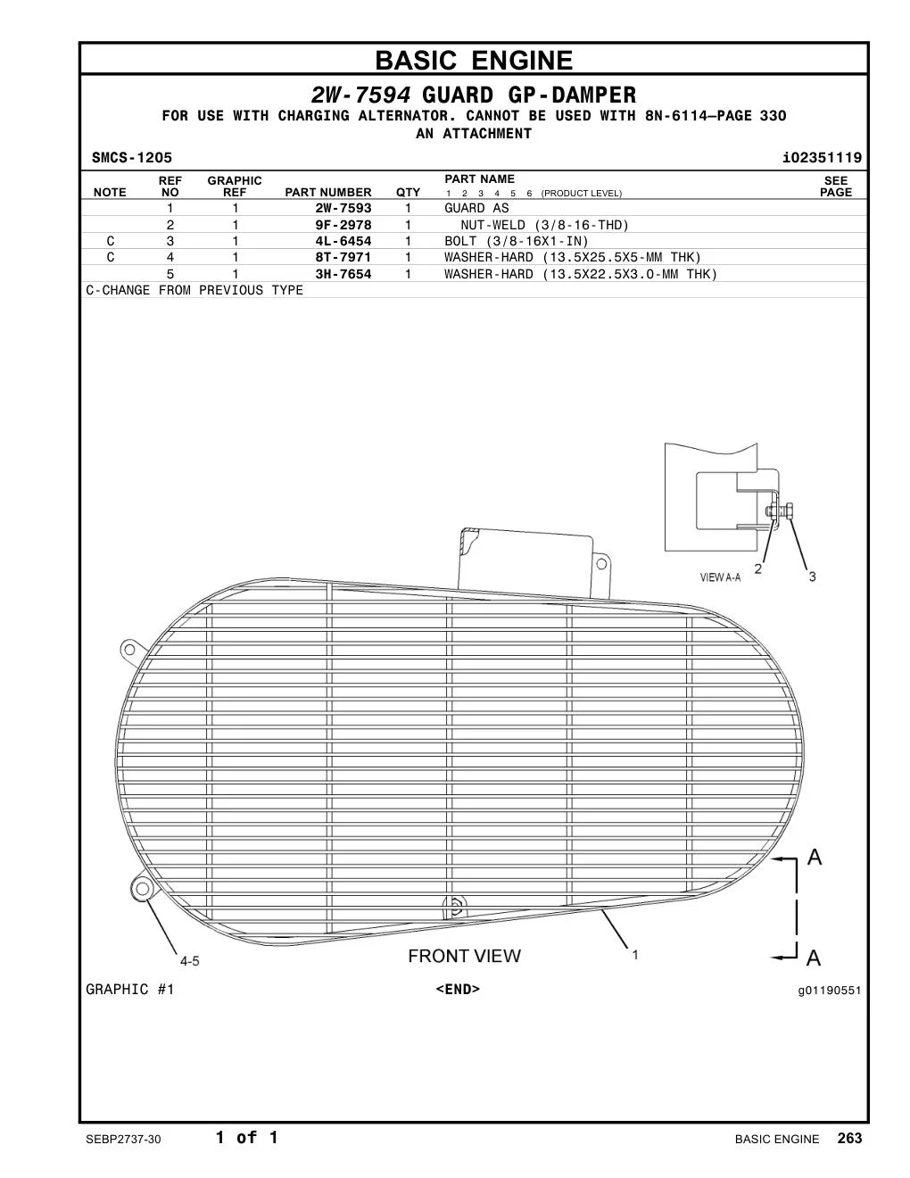 8T-7971 - WASHER-HARD (13.5X25.5X5-MM THK)