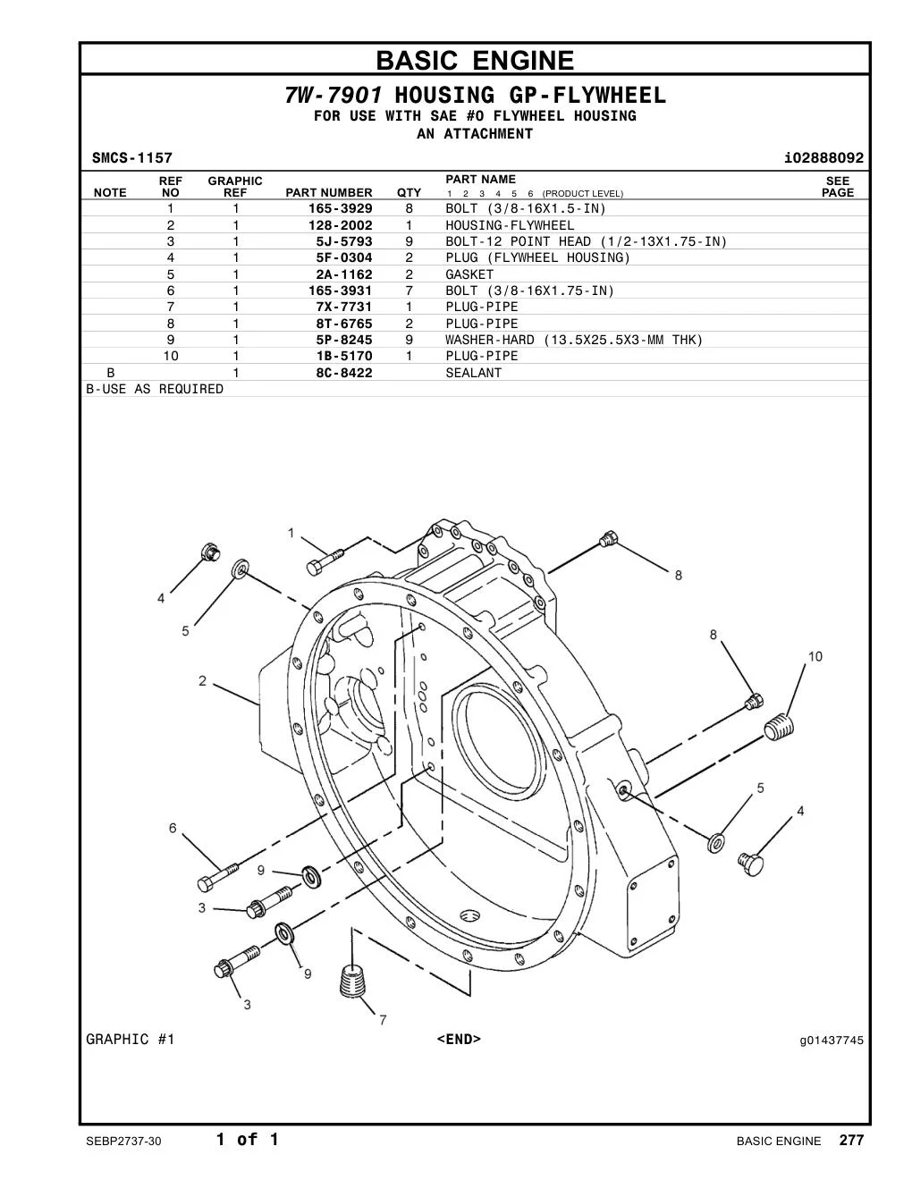1B-5170 - PLUG-PIPE