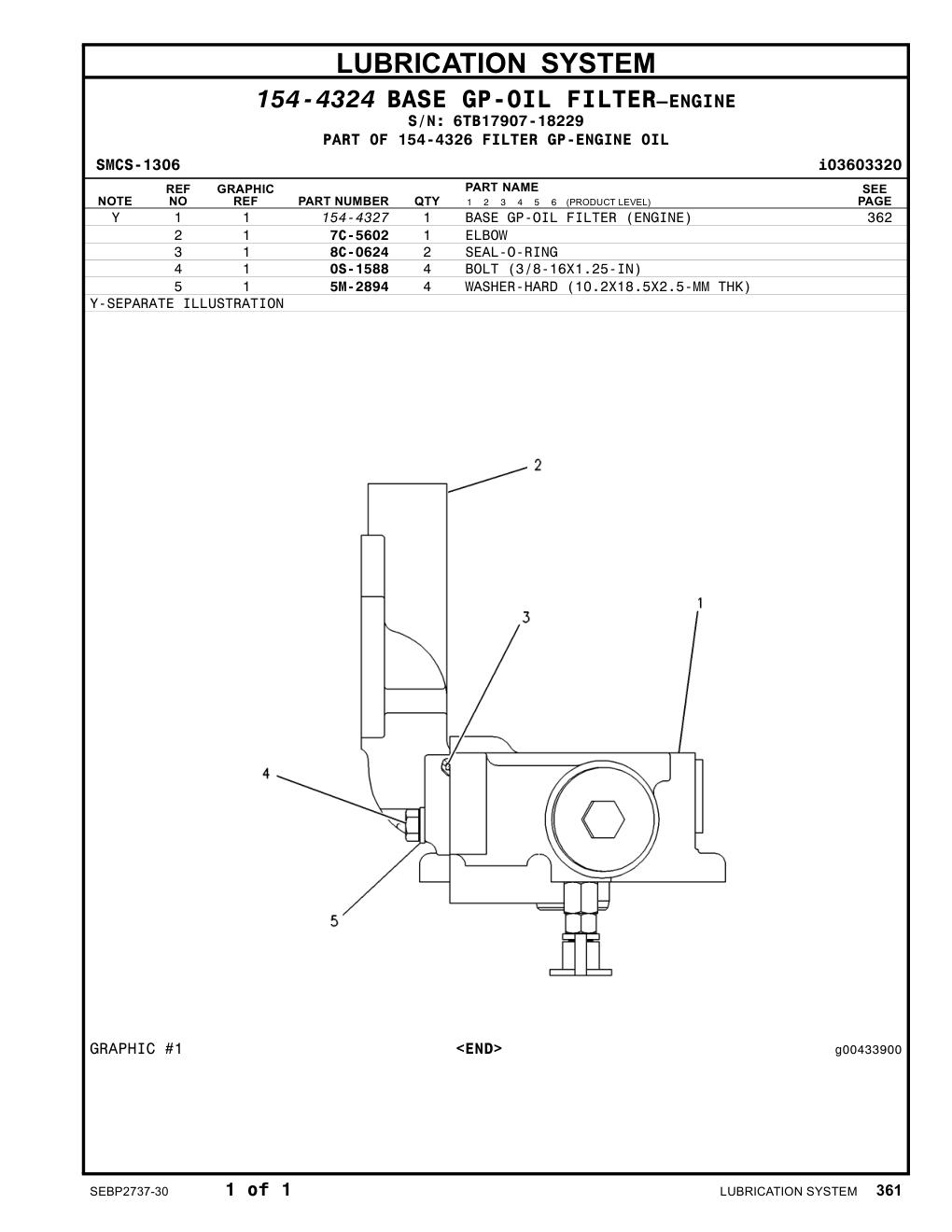 7C-5602 ELBOW · S/N 6TB17907-18229 CAT parts manual diagram