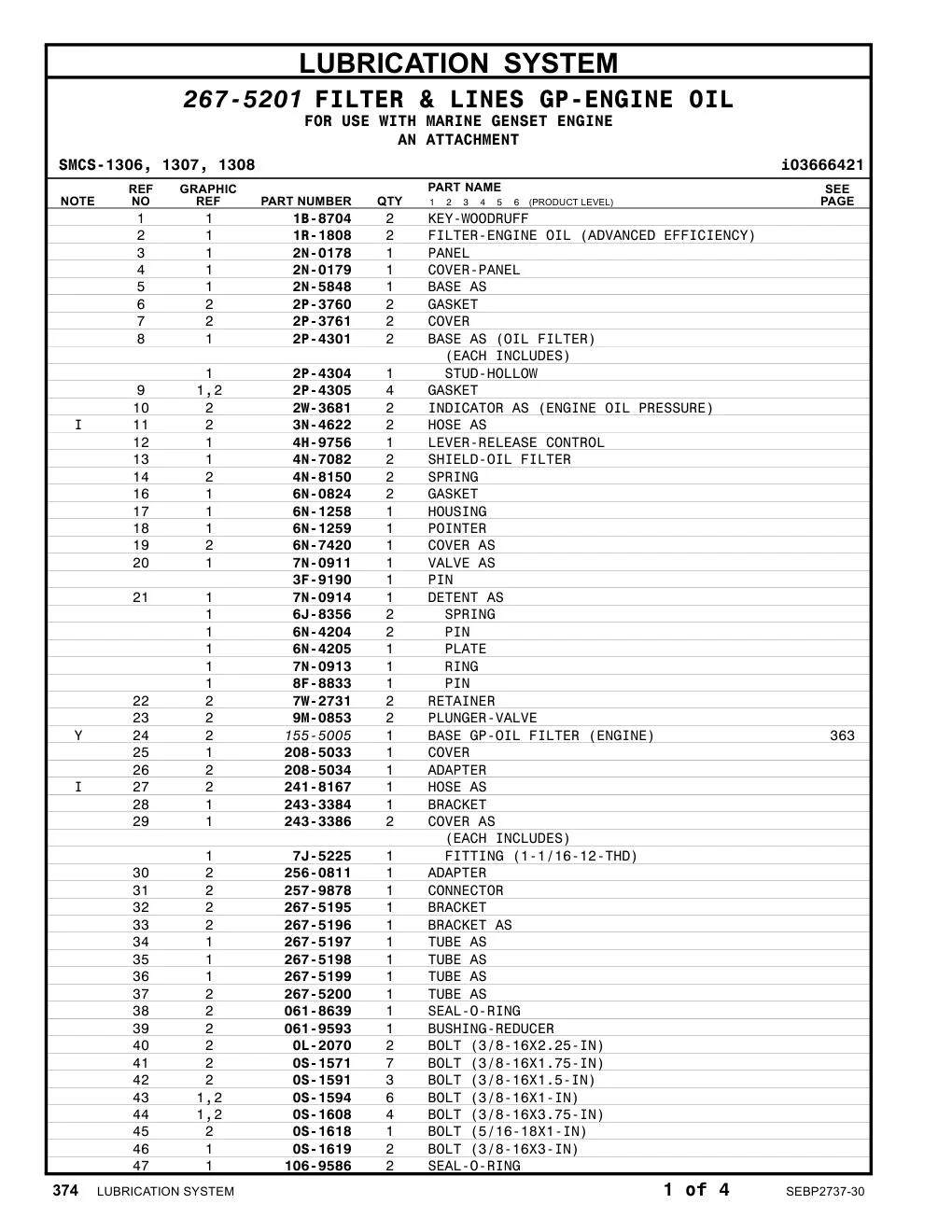 208-5033 COVER CAT parts manual diagram