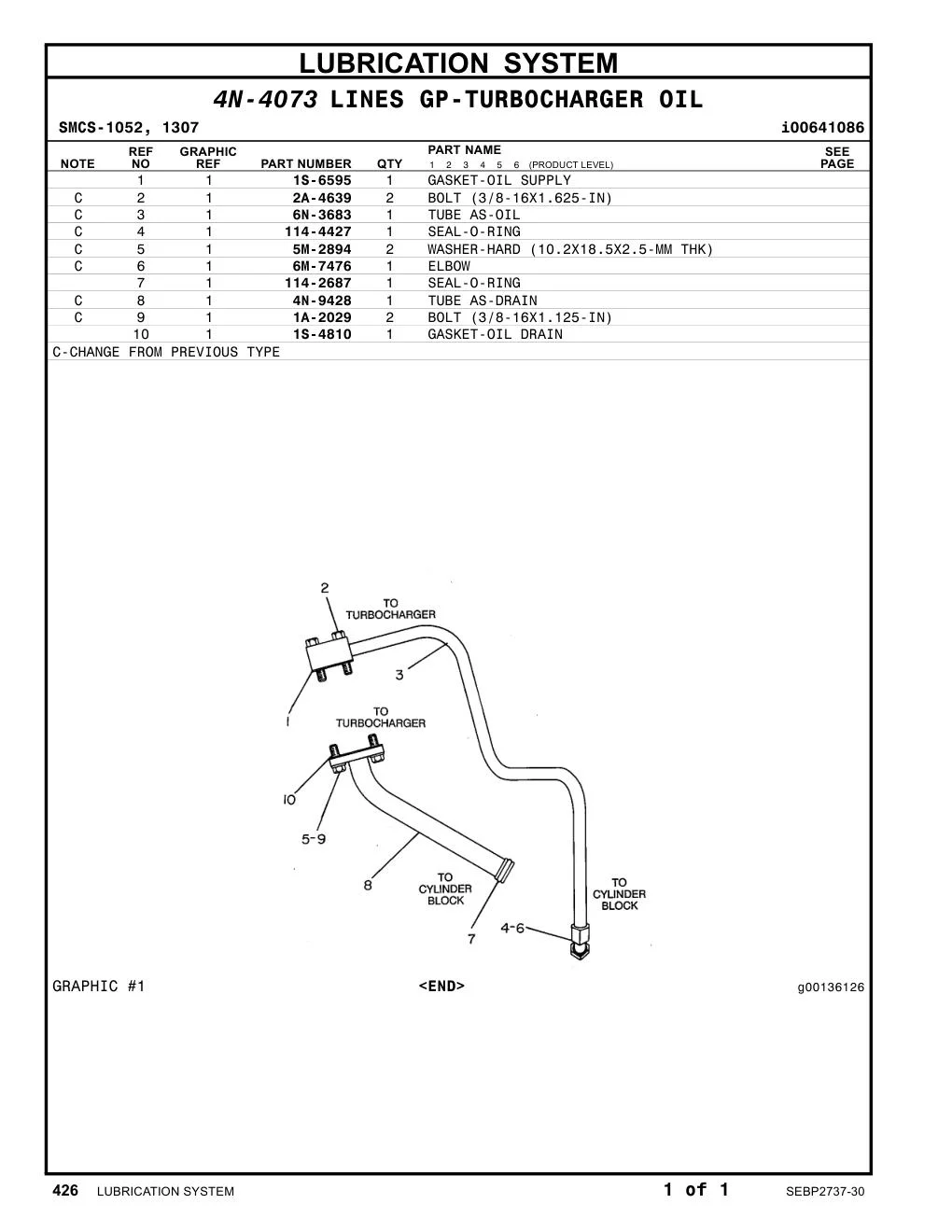 4N-9428 - TUBE AS-DRAIN