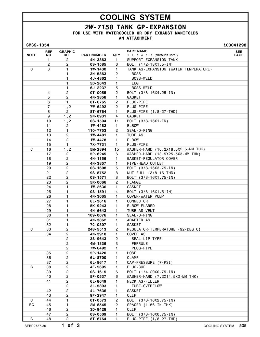 4N-3857 PIPE-HEAD OUTLET CAT parts manual diagram
