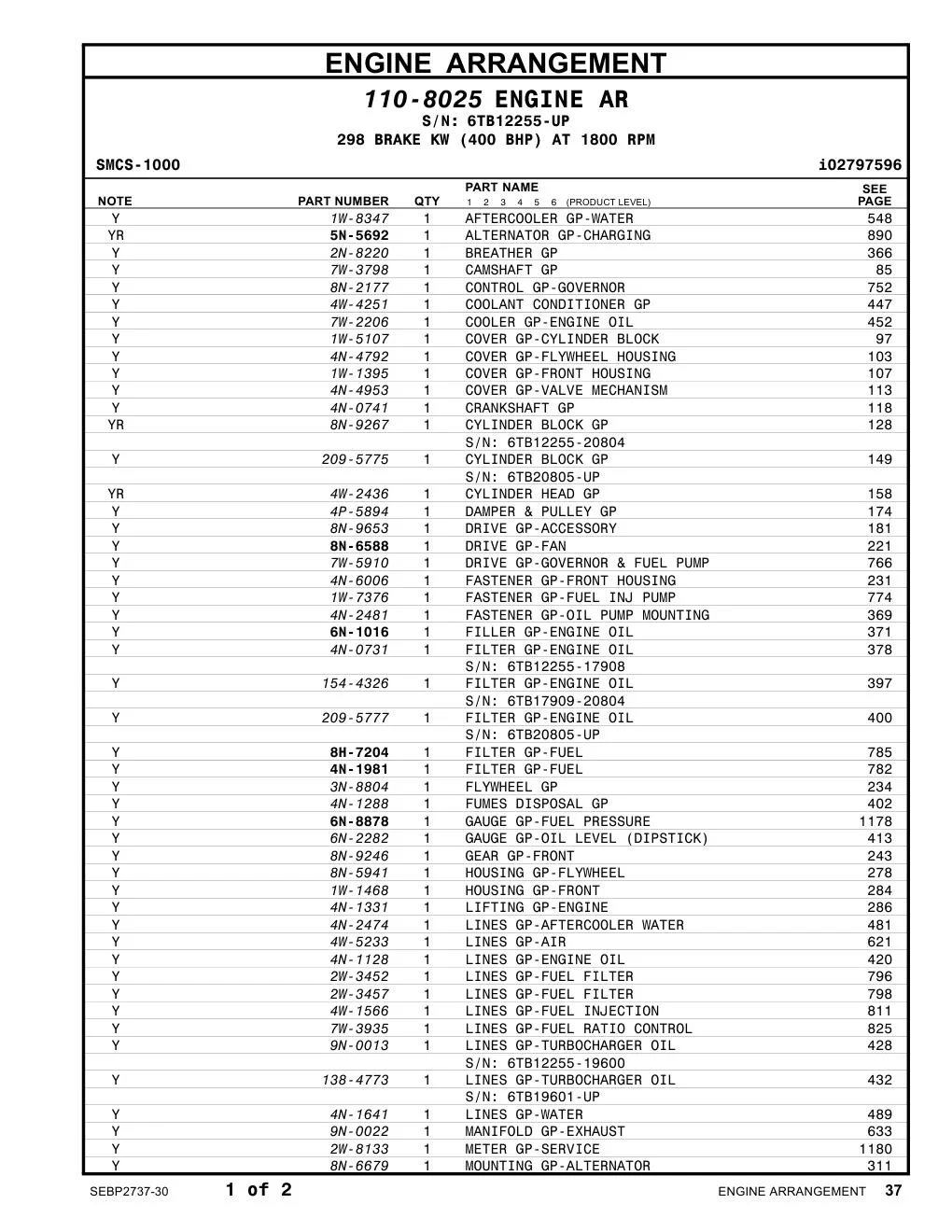 4W-5233 - LINES GP-AIR