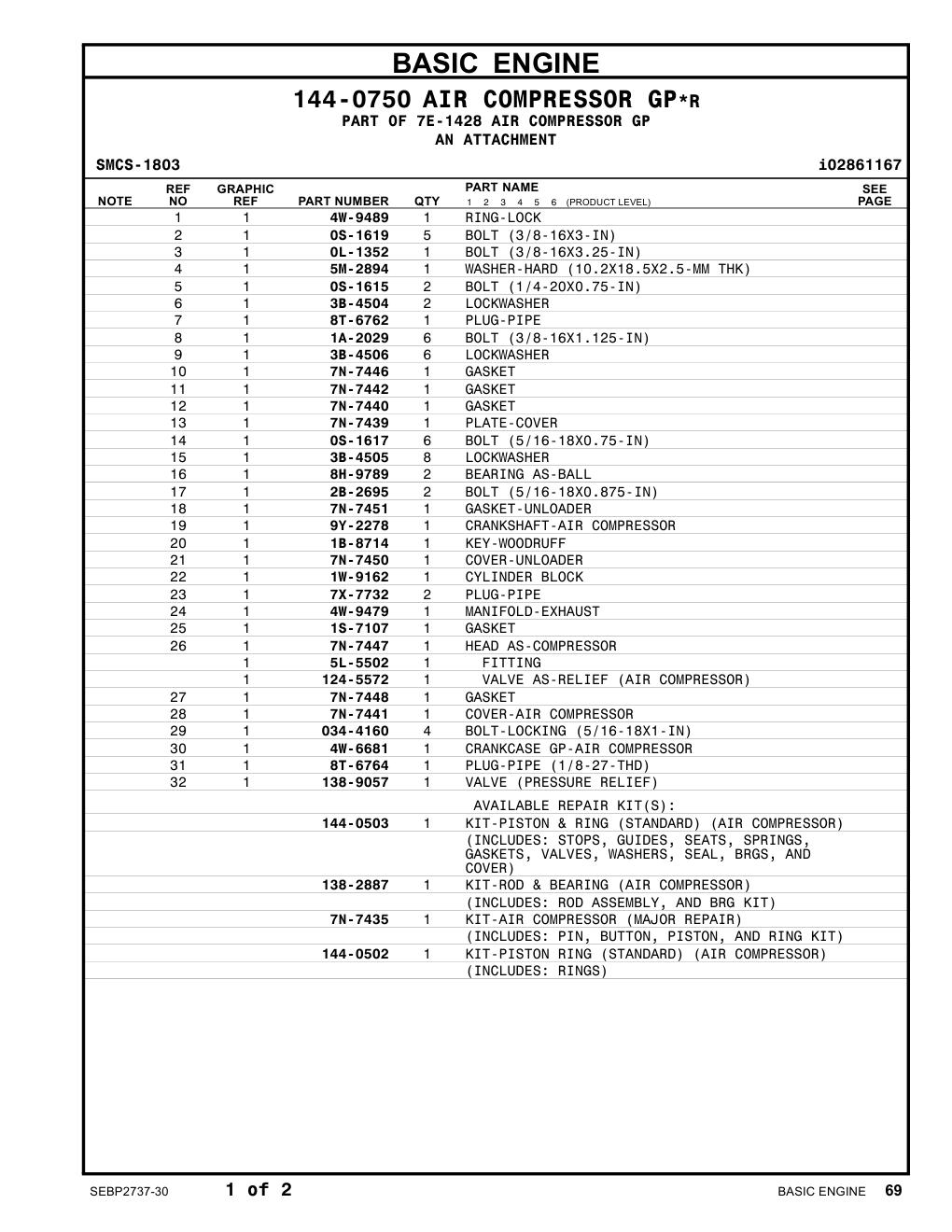 7X-7732 - PLUG-PIPE