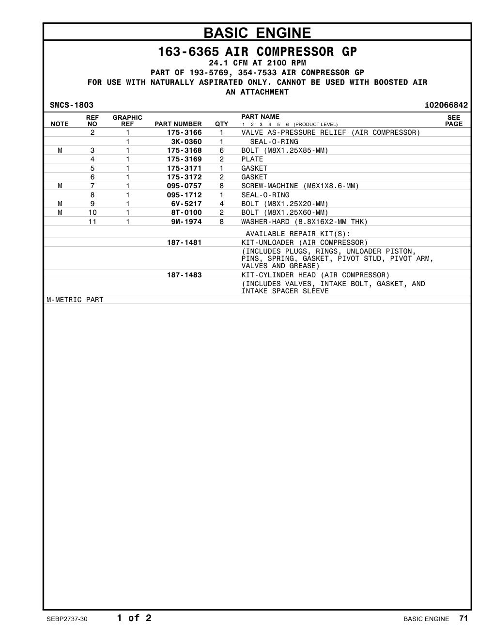 175-3169 PLATE CAT parts manual diagram
