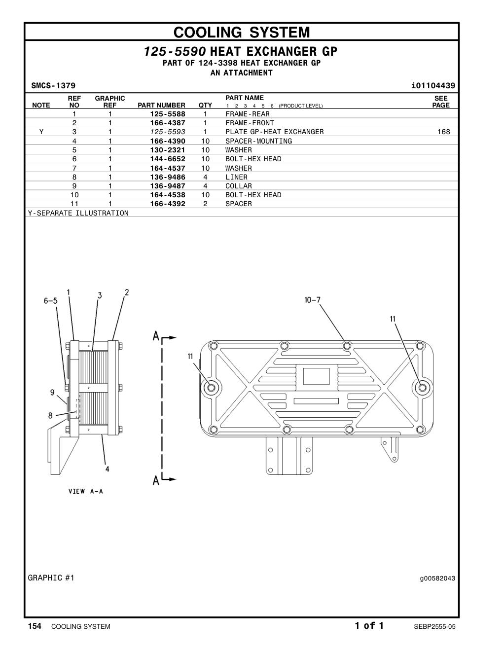 164-4537 WASHER (17X32X3.5-MM THK) CAT parts manual diagram