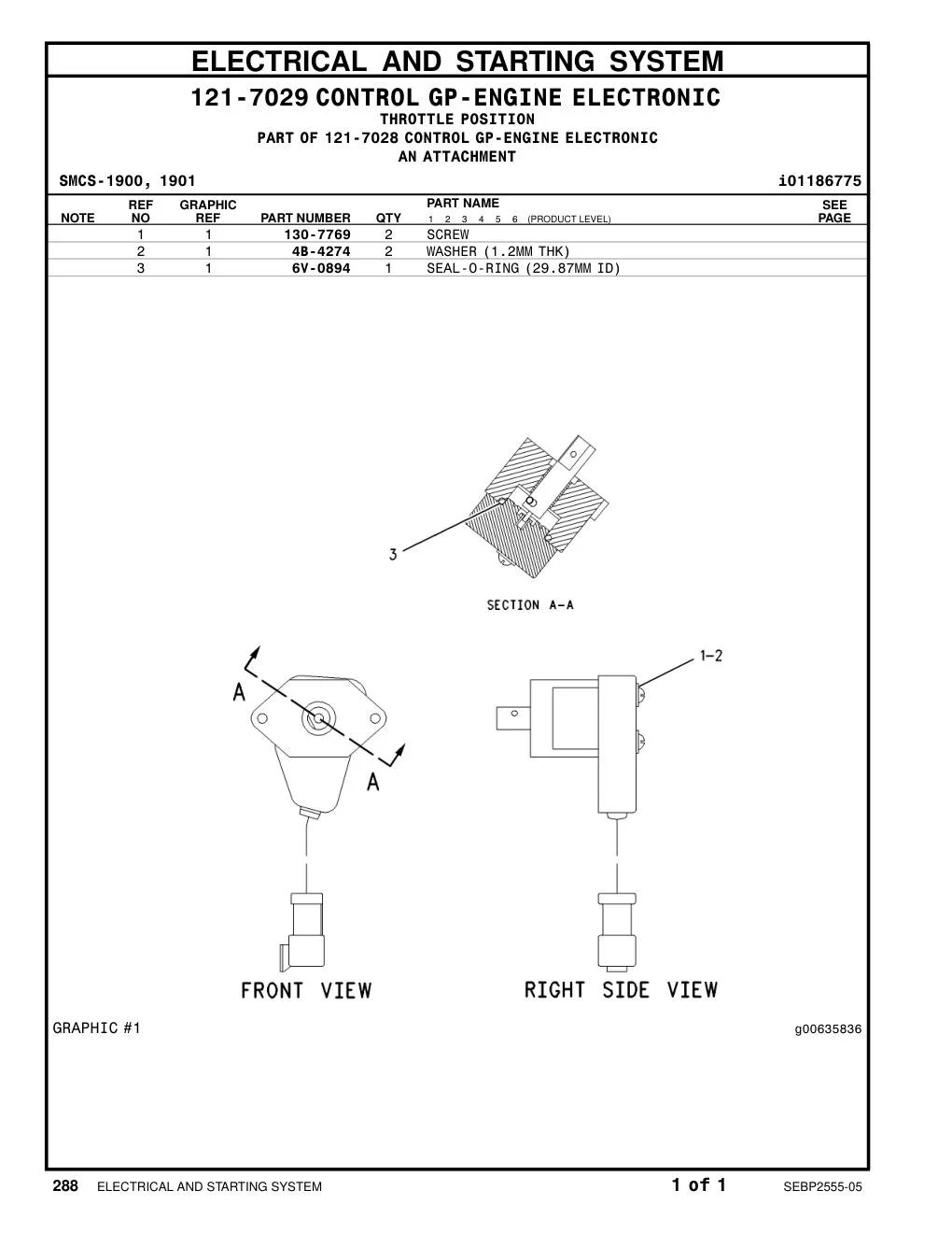 4B-4274 - WASHER (1.2MM THK)