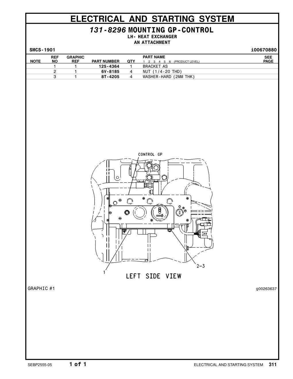 125-4364 - BRACKET AS