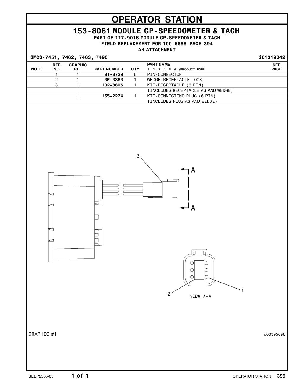 155-2274 - PLUG KIT