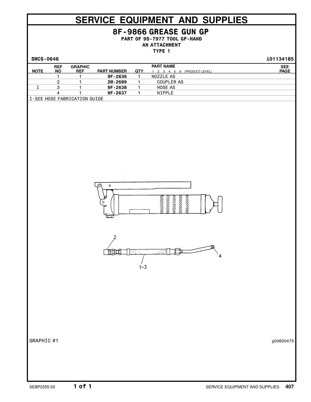 9F-2638 - HOSE AS